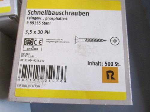 Paket rigipsschrauben - paket,